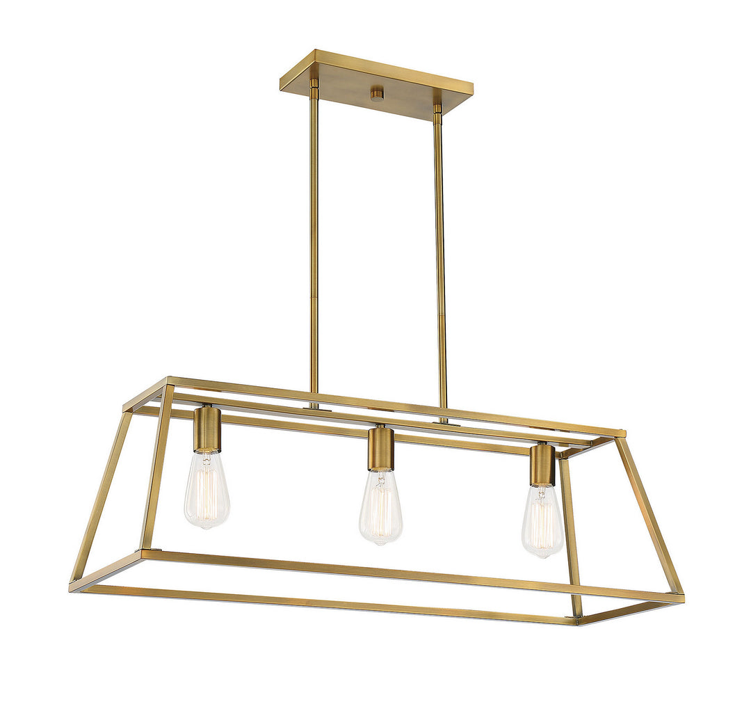 Savoy House Denton 1-326-3-322 Pendant Light - Warm Brass