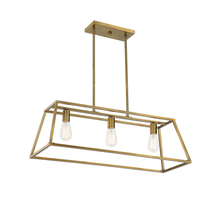 Savoy House Denton 1-326-3-322 Pendant Light - Warm Brass