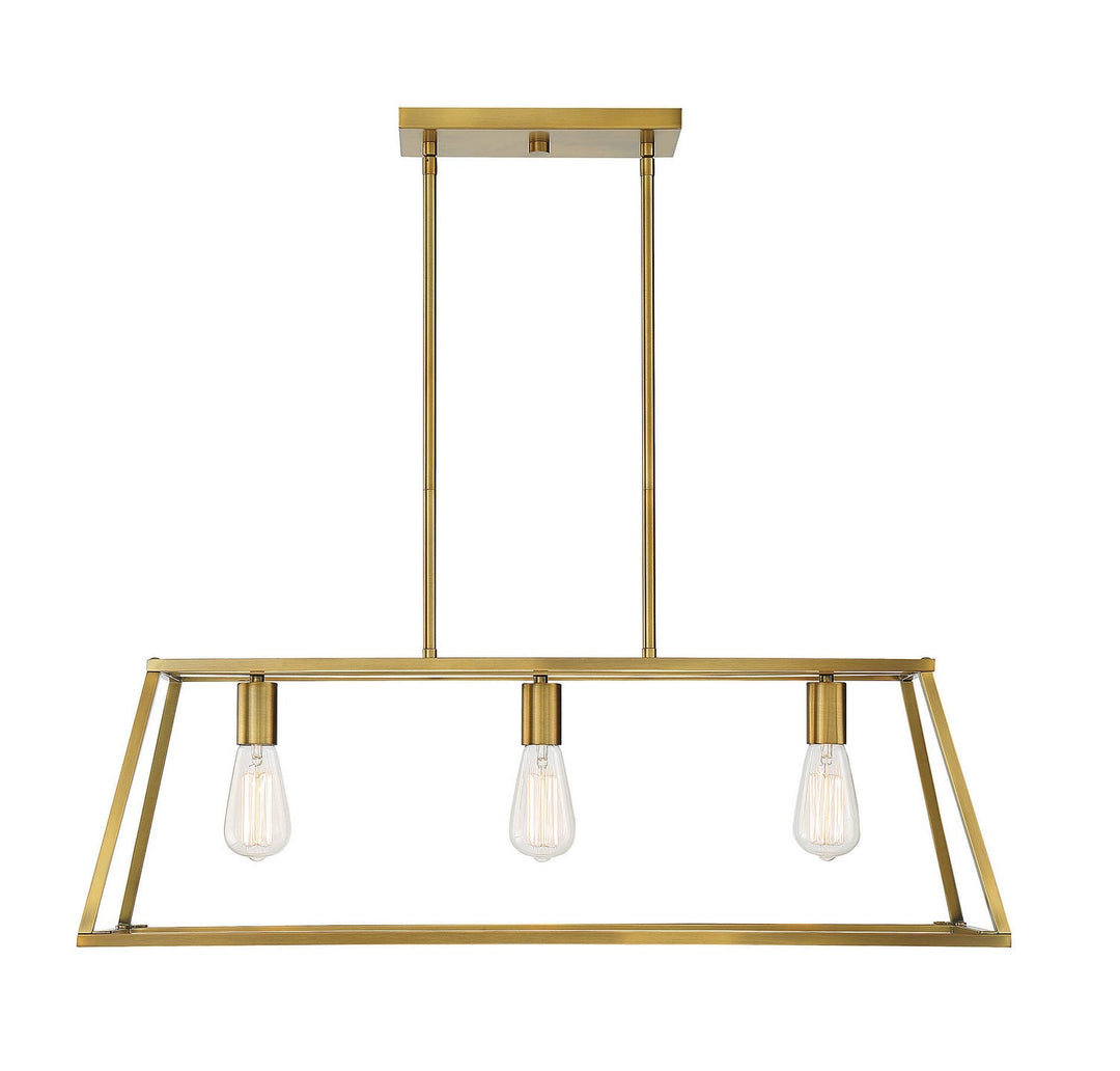 Savoy House Denton 1-326-3-322 Pendant Light - Warm Brass