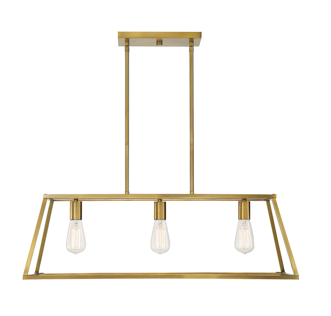 Savoy House Denton 1-326-3-322 Pendant Light - Warm Brass
