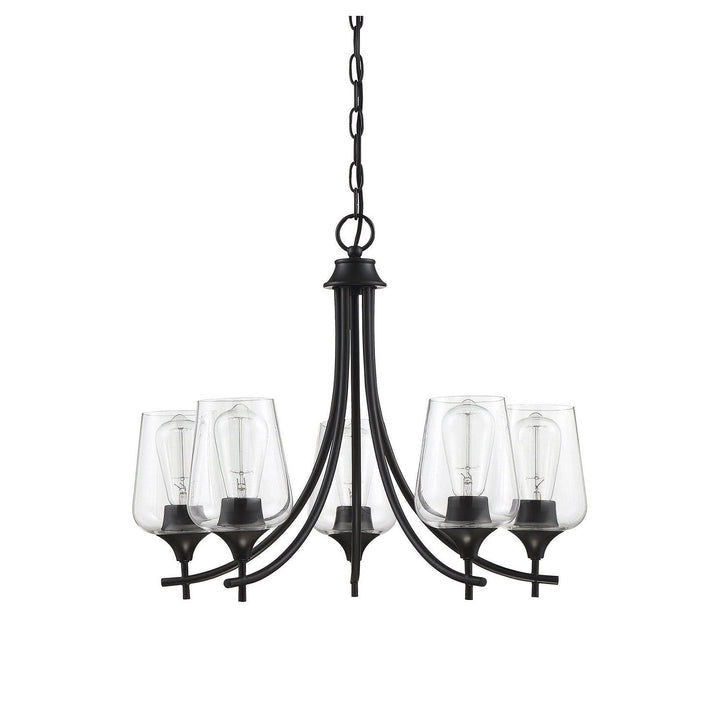 Savoy House Octave 1-4032-5-BK Chandelier Light - Black