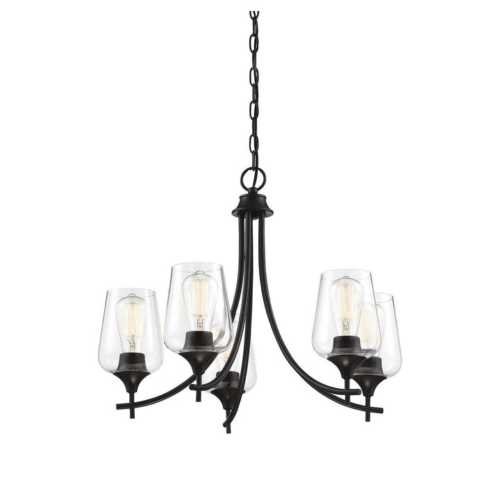 Savoy House Octave 1-4032-5-BK Chandelier Light - Black