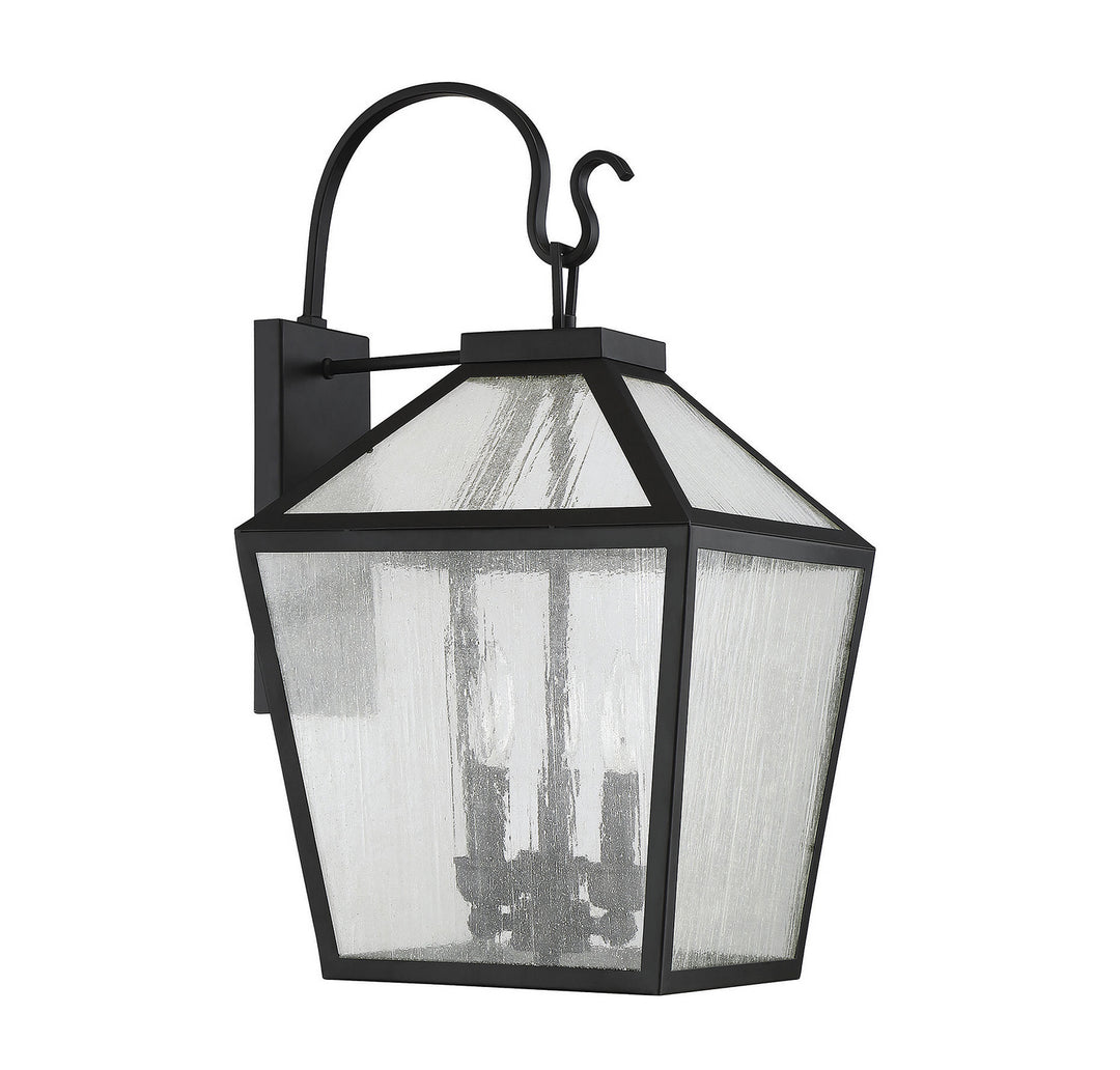 Savoy House Lighting 5-101-BK  Woodstock Outdoor Black