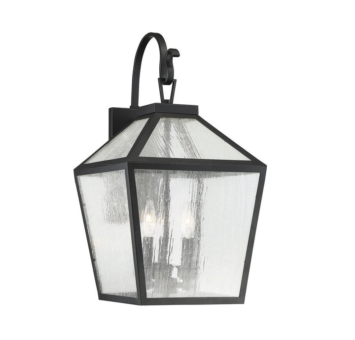 Savoy House Lighting 5-101-BK  Woodstock Outdoor Black