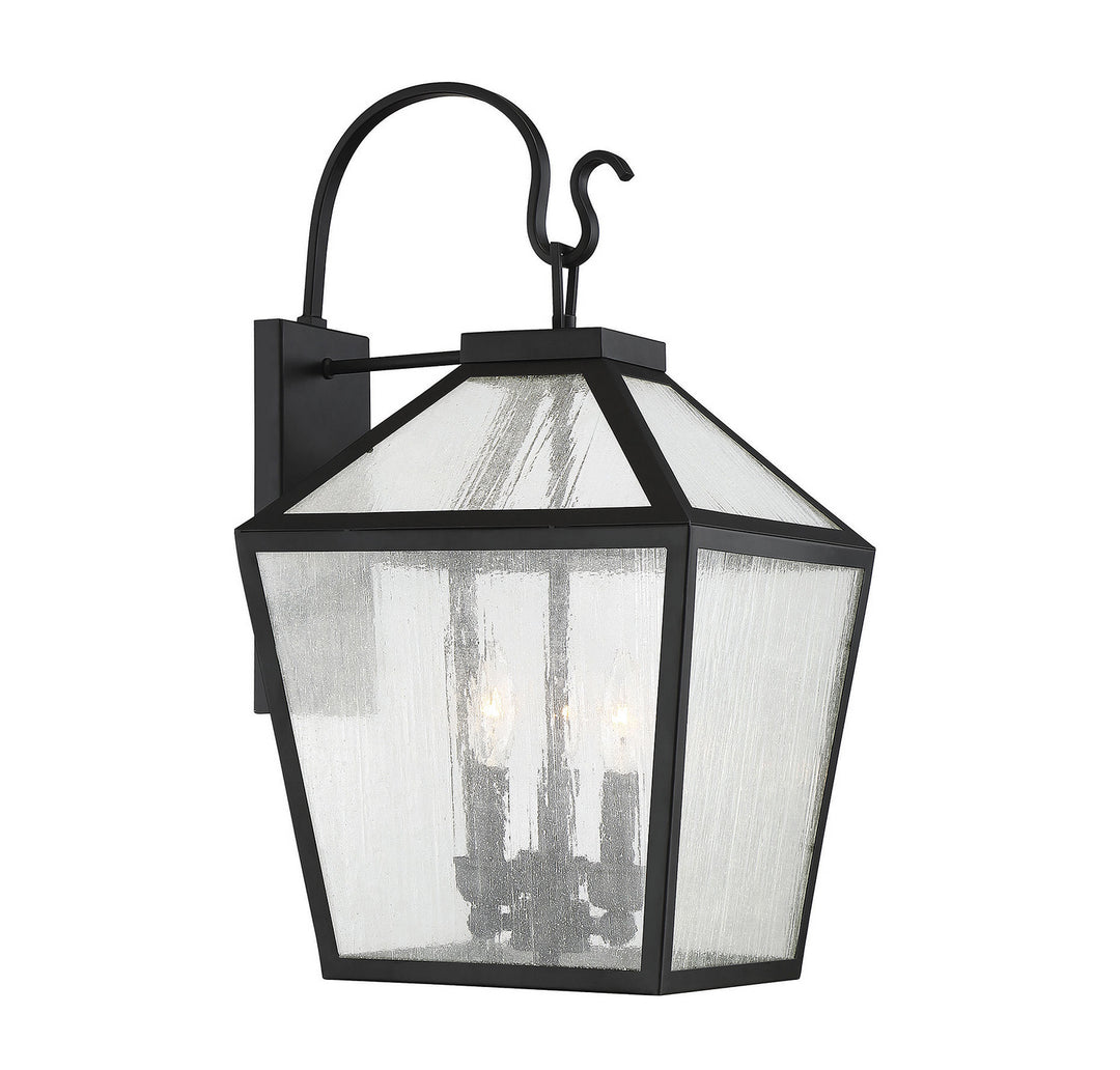 Savoy House Lighting 5-101-BK  Woodstock Outdoor Black