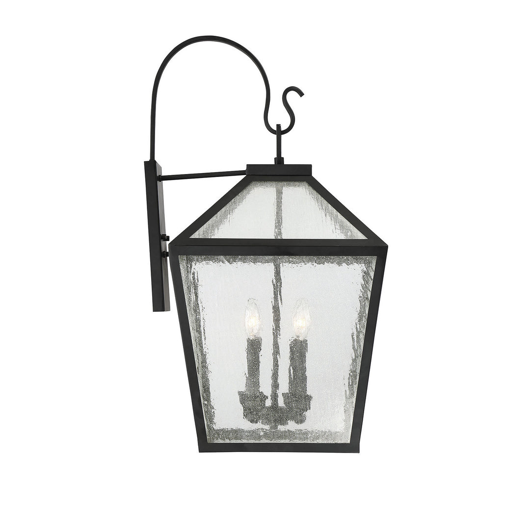 Savoy House Lighting 5-102-BK  Woodstock Outdoor Black