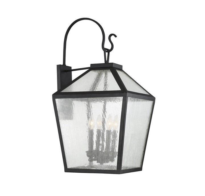 Savoy House Lighting 5-102-BK  Woodstock Outdoor Black
