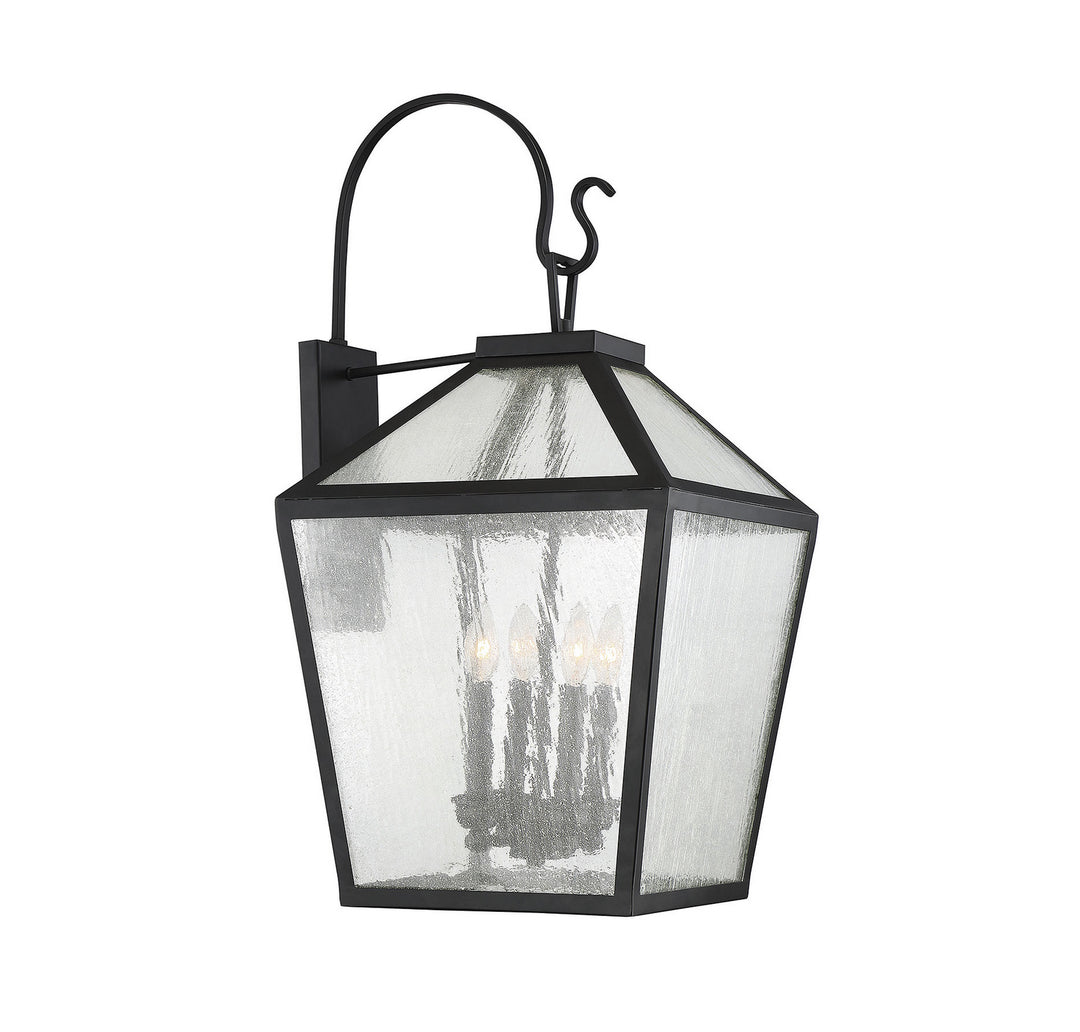 Savoy House Lighting 5-102-BK  Woodstock Outdoor Black