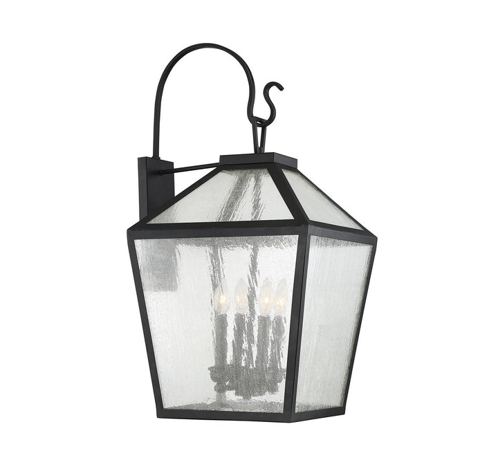 Savoy House Lighting 5-102-BK  Woodstock Outdoor Black