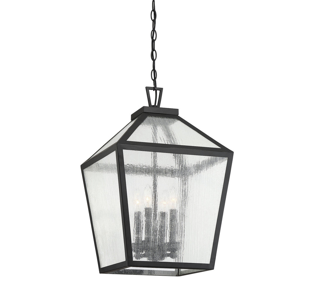 Savoy House Lighting 5-104-BK  Woodstock Outdoor Black