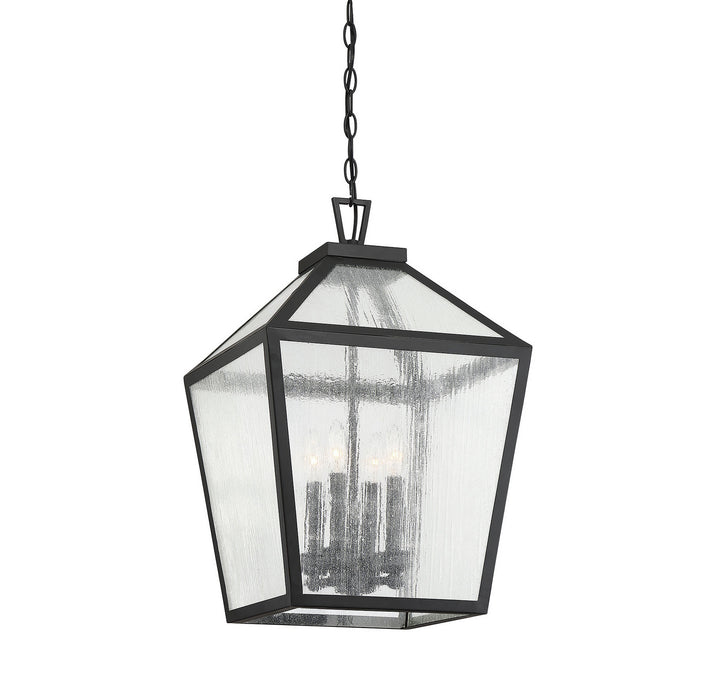 Savoy House Lighting 5-104-BK  Woodstock Outdoor Black