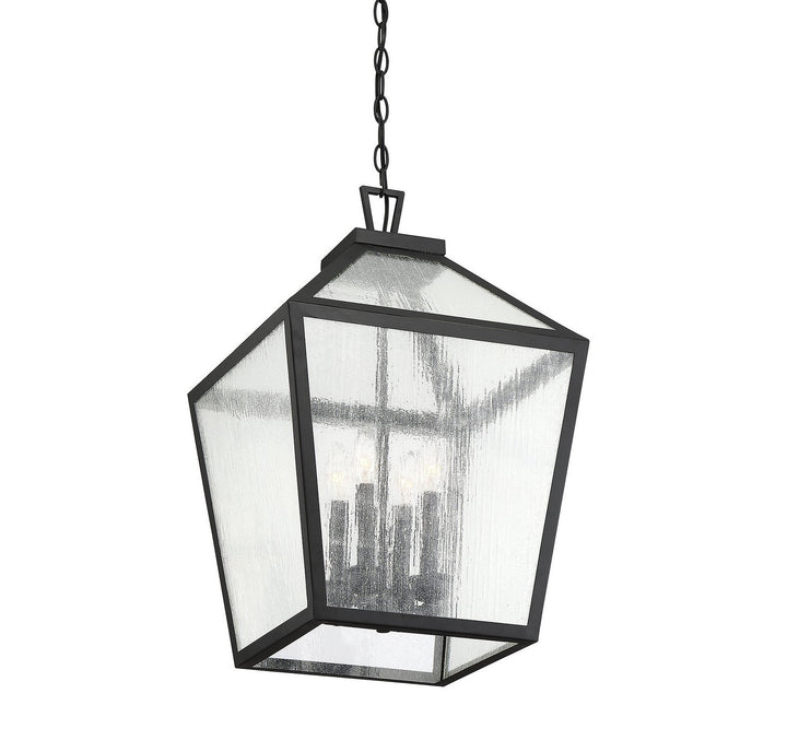 Savoy House Lighting 5-104-BK  Woodstock Outdoor Black