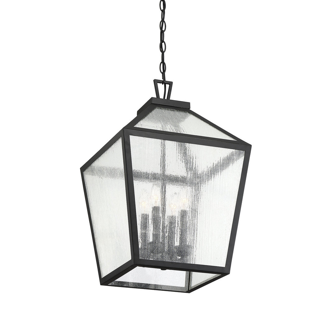 Savoy House Lighting 5-104-BK  Woodstock Outdoor Black
