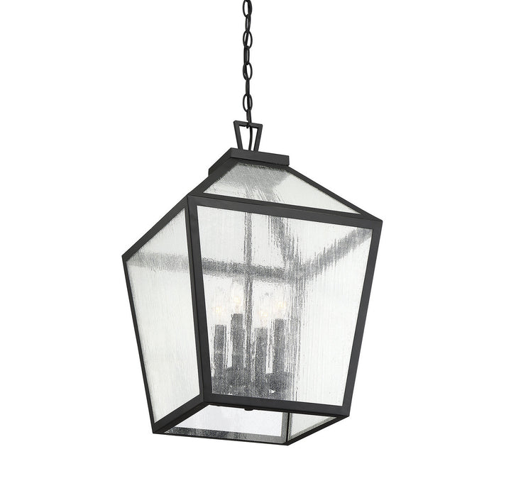 Savoy House Lighting 5-104-BK  Woodstock Outdoor Black
