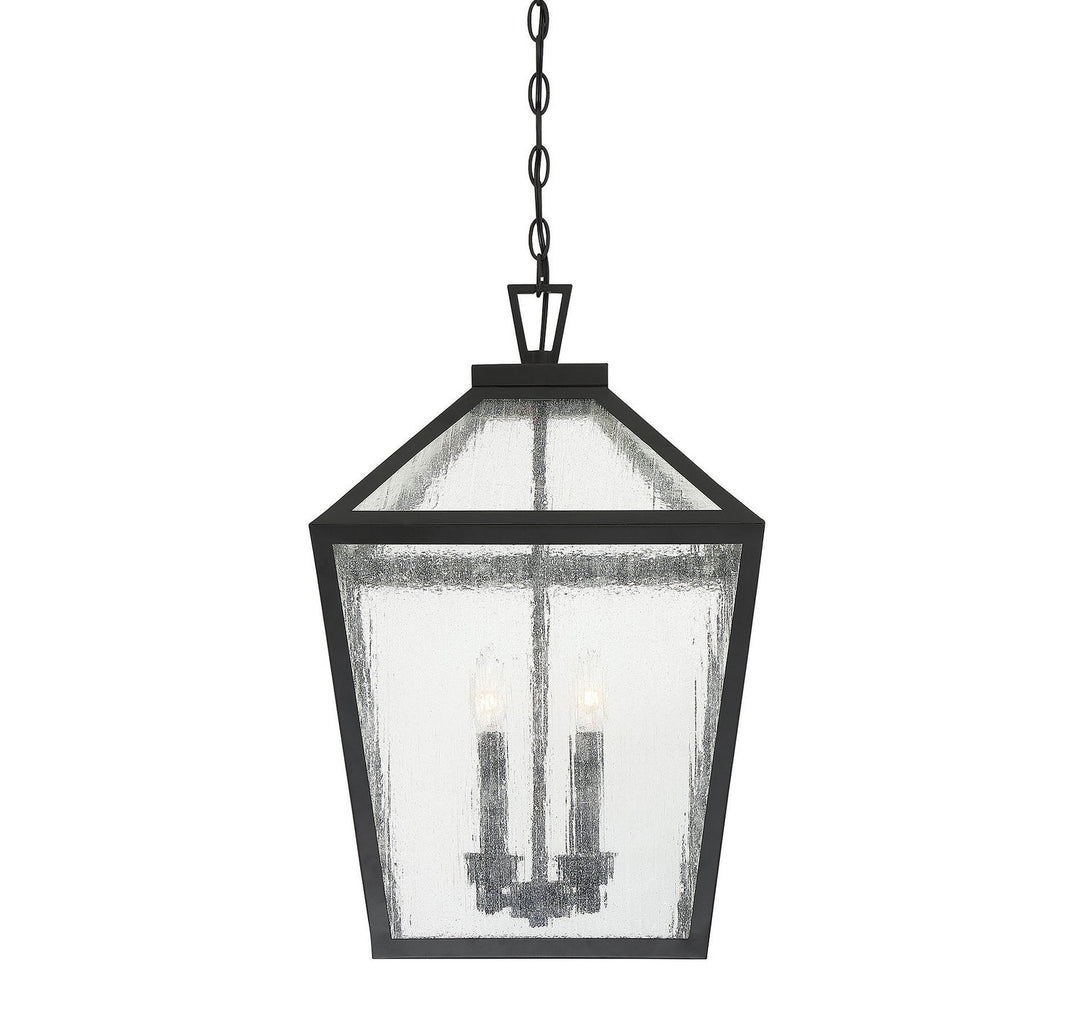 Savoy House Lighting 5-104-BK  Woodstock Outdoor Black