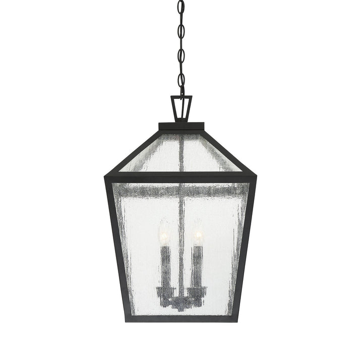 Savoy House Lighting 5-104-BK  Woodstock Outdoor Black