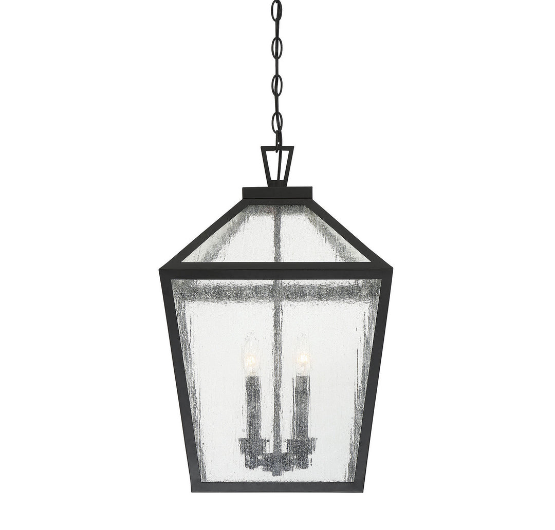 Savoy House Lighting 5-104-BK  Woodstock Outdoor Black