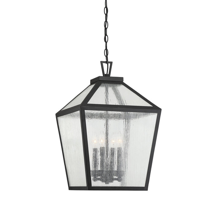 Savoy House Lighting 5-104-BK  Woodstock Outdoor Black