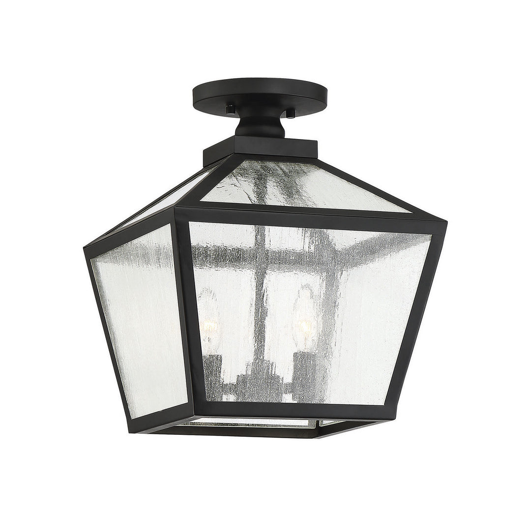 Savoy House Lighting 5-105-BK  Woodstock Outdoor Black