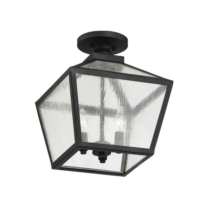 Savoy House Lighting 5-105-BK  Woodstock Outdoor Black