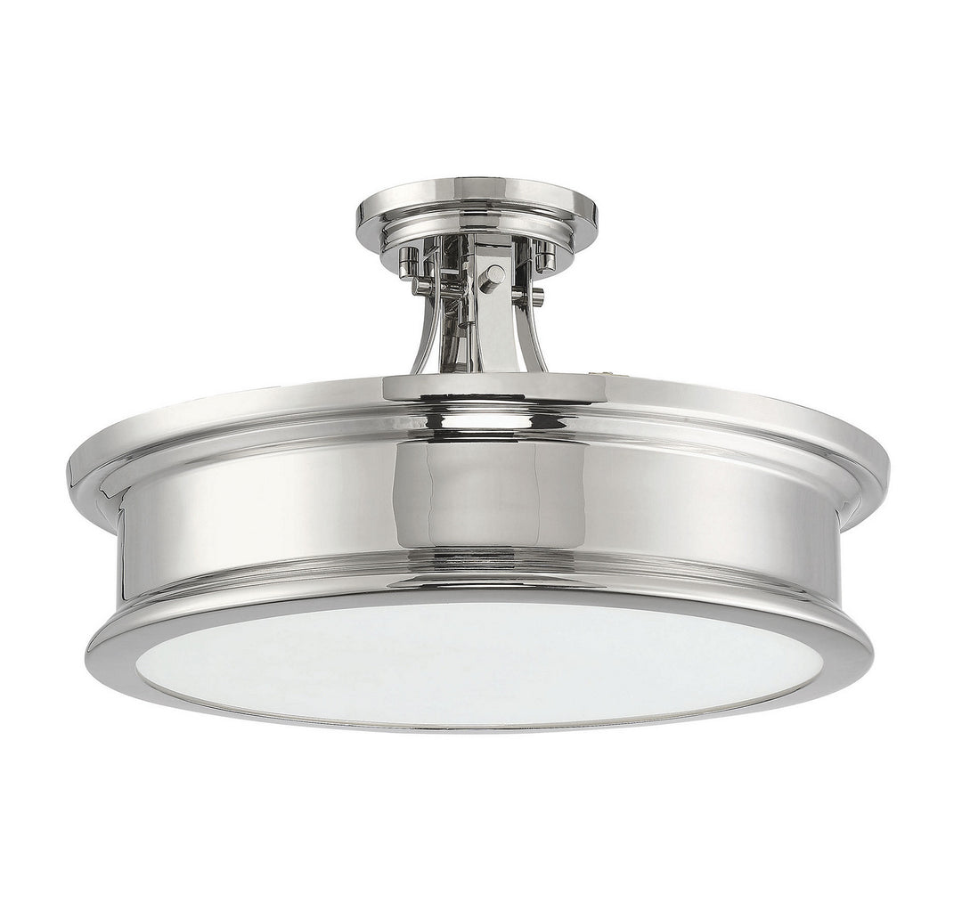 Savoy House Watkins 6-134-3-109 Ceiling Light - Polished Nickel