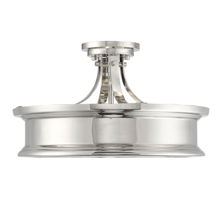 Savoy House Watkins 6-134-3-109 Ceiling Light - Polished Nickel