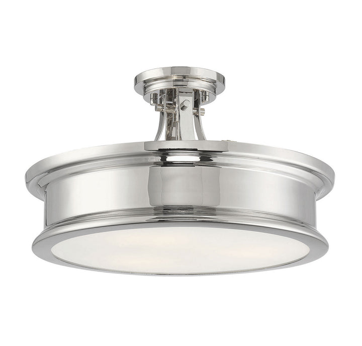 Savoy House Watkins 6-134-3-109 Ceiling Light - Polished Nickel