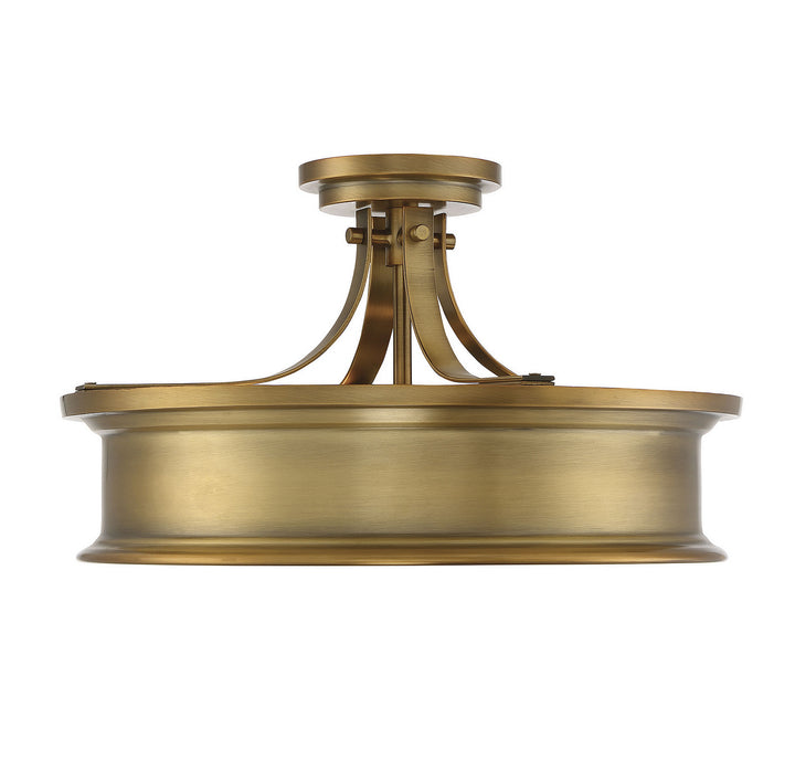 Savoy House Watkins 6-134-3-322 Ceiling Light - Warm Brass