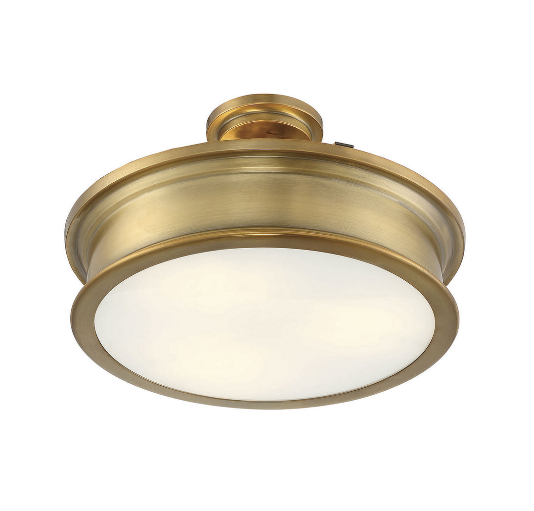Savoy House Watkins 6-134-3-322 Ceiling Light - Warm Brass