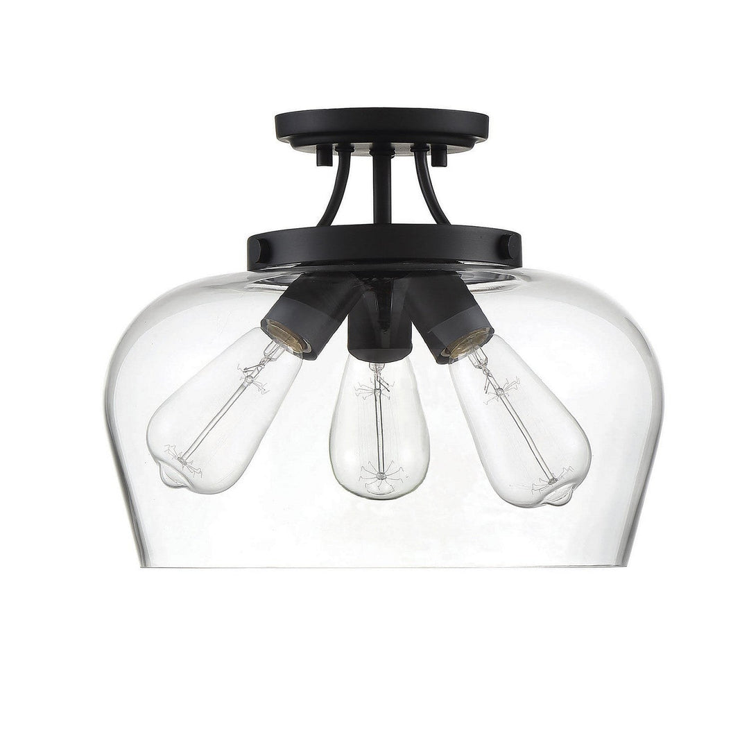 Savoy House Octave 6-4035-3-BK Ceiling Light - Black