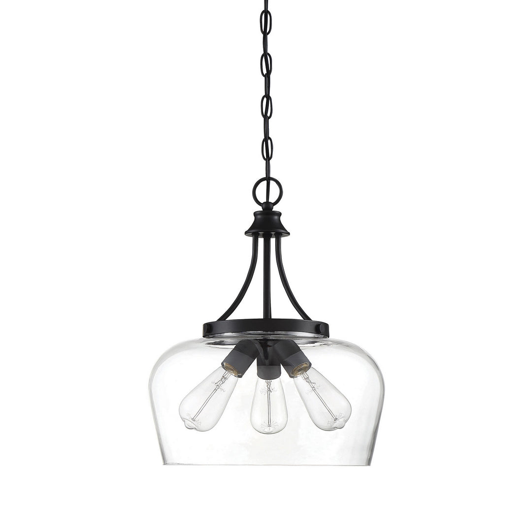 Savoy House Octave 7-4034-3-BK Pendant Light - Black
