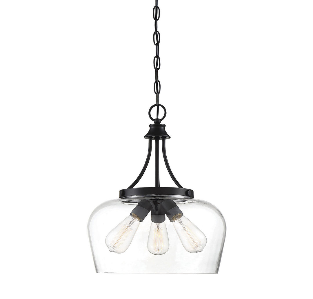 Savoy House Octave 7-4034-3-BK Pendant Light - Black