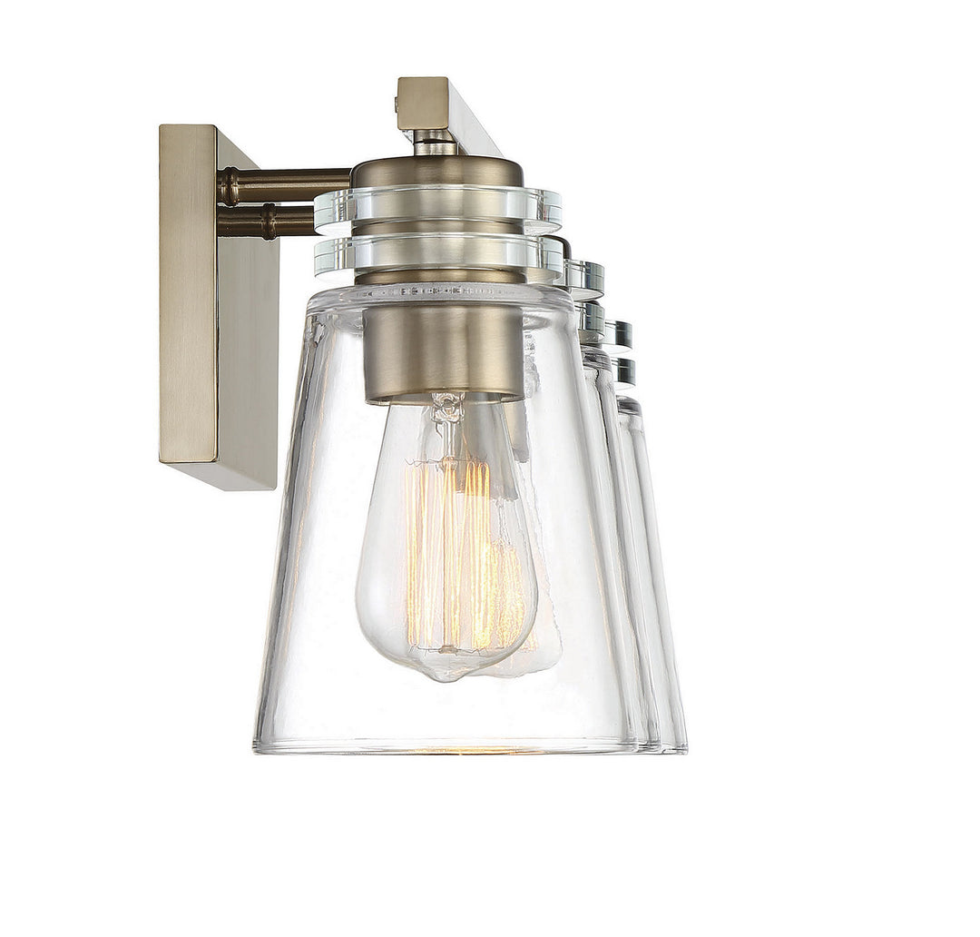 Savoy House Brannon 8-2148-3-127 Bath Vanity Light 24 in. wide - Noble Brass