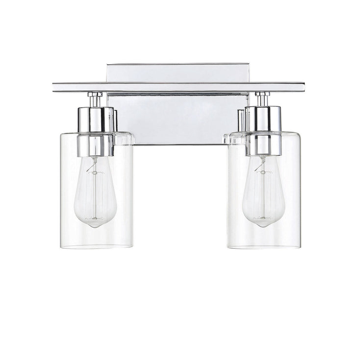 Savoy House Lambert 8-2149-2-11 Bath Vanity Light 14 in. wide - Polished Chrome