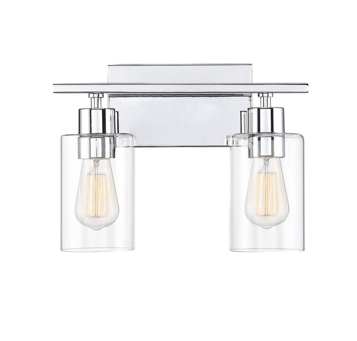 Savoy House Lambert 8-2149-2-11 Bath Vanity Light 14 in. wide - Polished Chrome