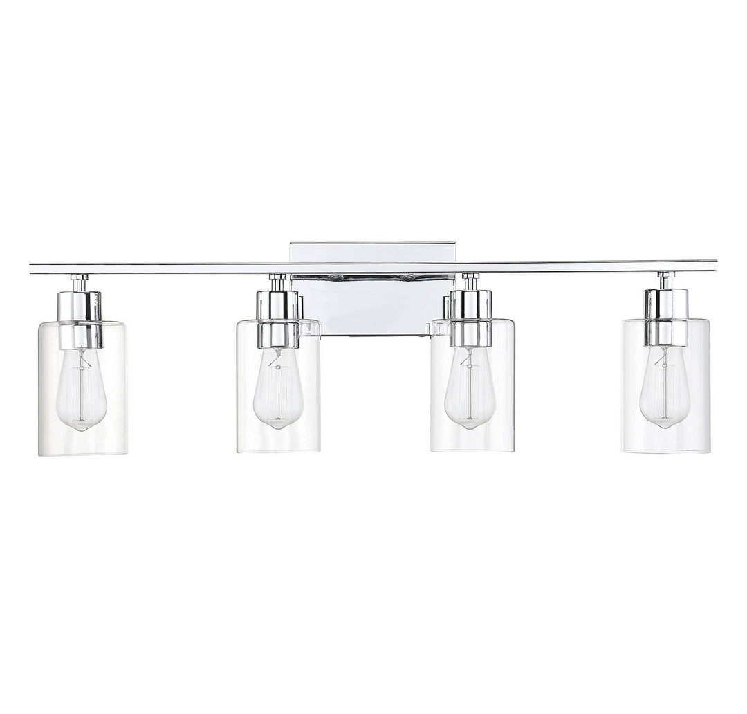 Savoy House Lambert 8-2149-4-11 Bath Vanity Light 31 in. wide - Polished Chrome
