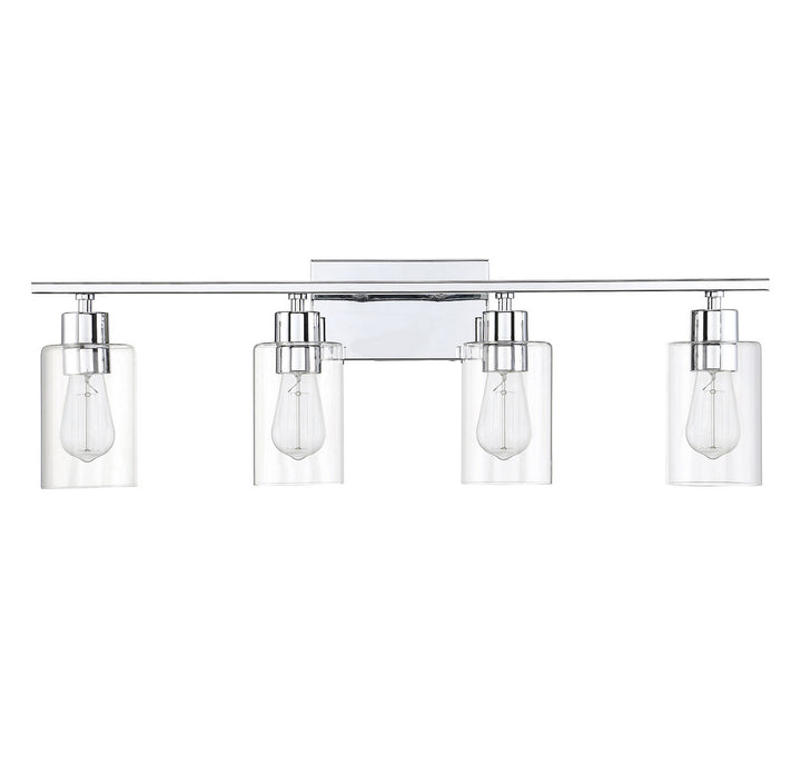 Savoy House Lambert 8-2149-4-11 Bath Vanity Light 31 in. wide - Polished Chrome