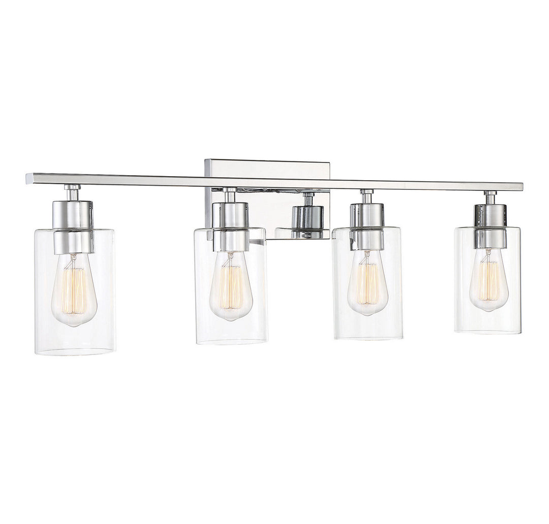 Savoy House Lambert 8-2149-4-11 Bath Vanity Light 31 in. wide - Polished Chrome