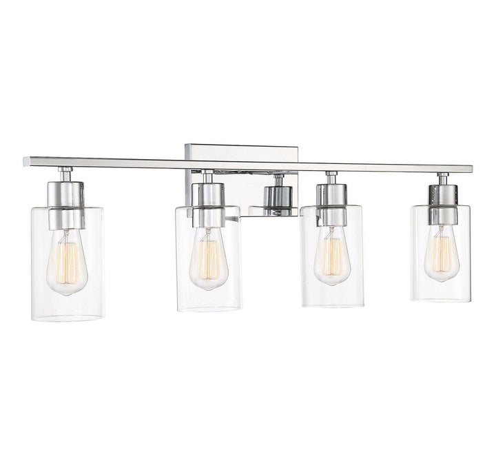 Savoy House Lambert 8-2149-4-11 Bath Vanity Light 31 in. wide - Polished Chrome