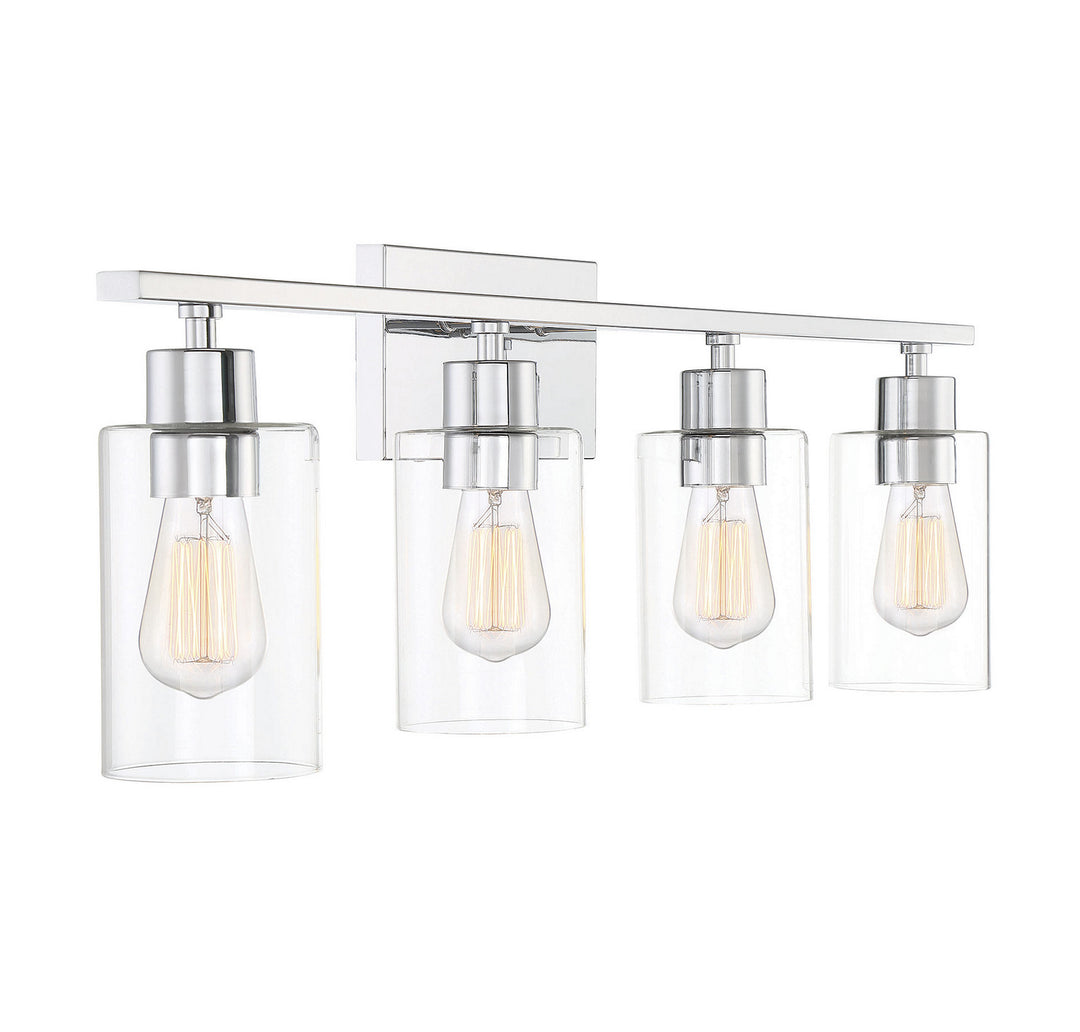 Savoy House Lambert 8-2149-4-11 Bath Vanity Light 31 in. wide - Polished Chrome