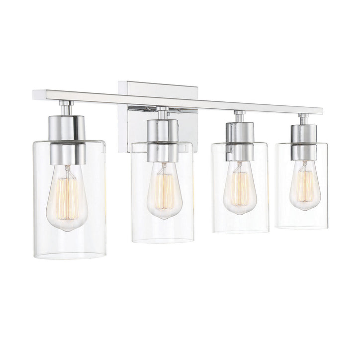Savoy House Lambert 8-2149-4-11 Bath Vanity Light 31 in. wide - Polished Chrome