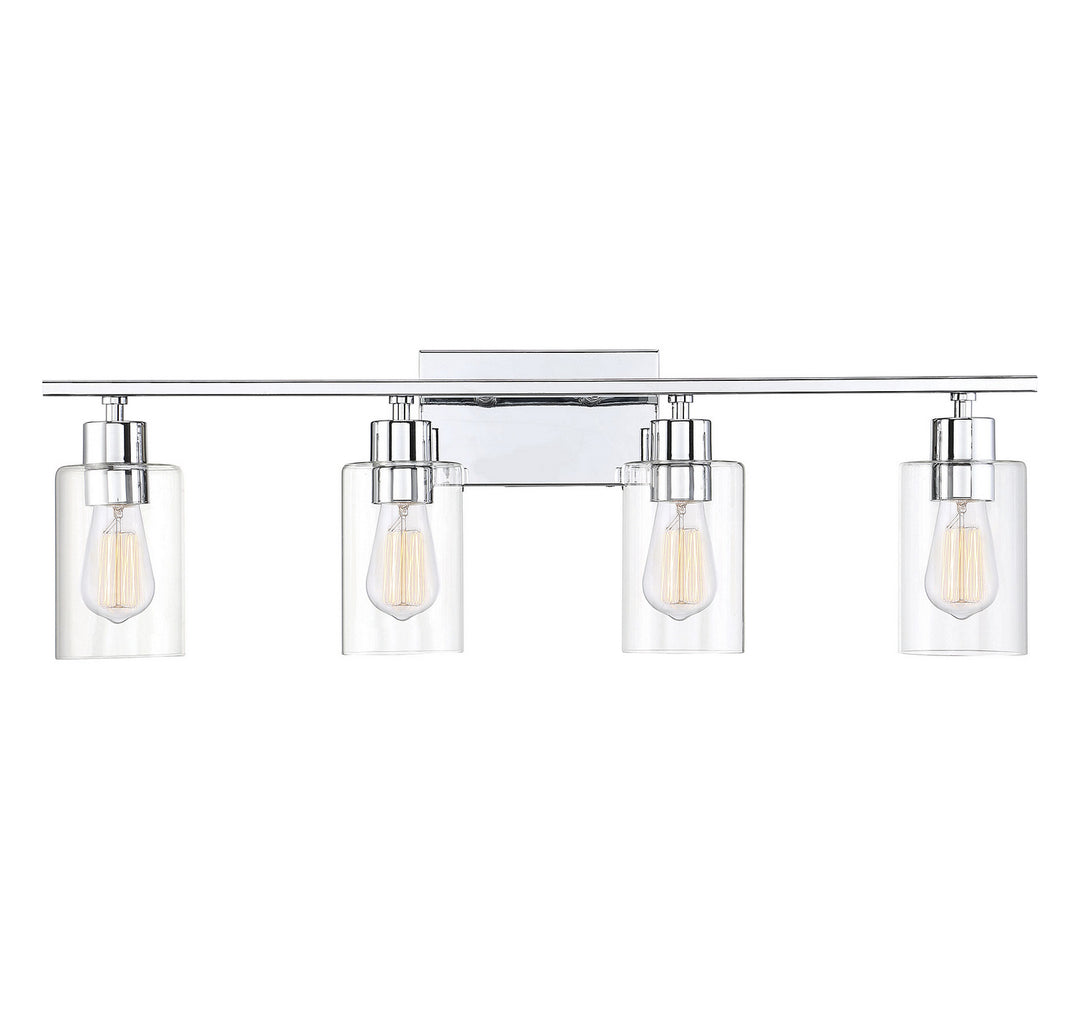 Savoy House Lambert 8-2149-4-11 Bath Vanity Light 31 in. wide - Polished Chrome