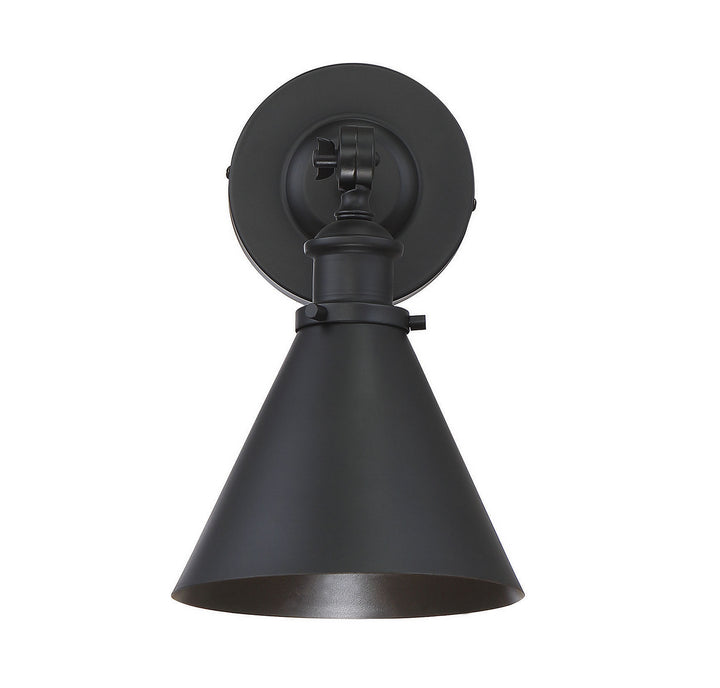 Savoy House Glenn 9-0901-1-89 Wall Sconce Light - Matte Black