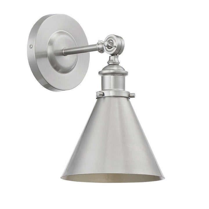 Savoy House Glenn 9-0901-1-SN Wall Sconce Light - Satin Nickel