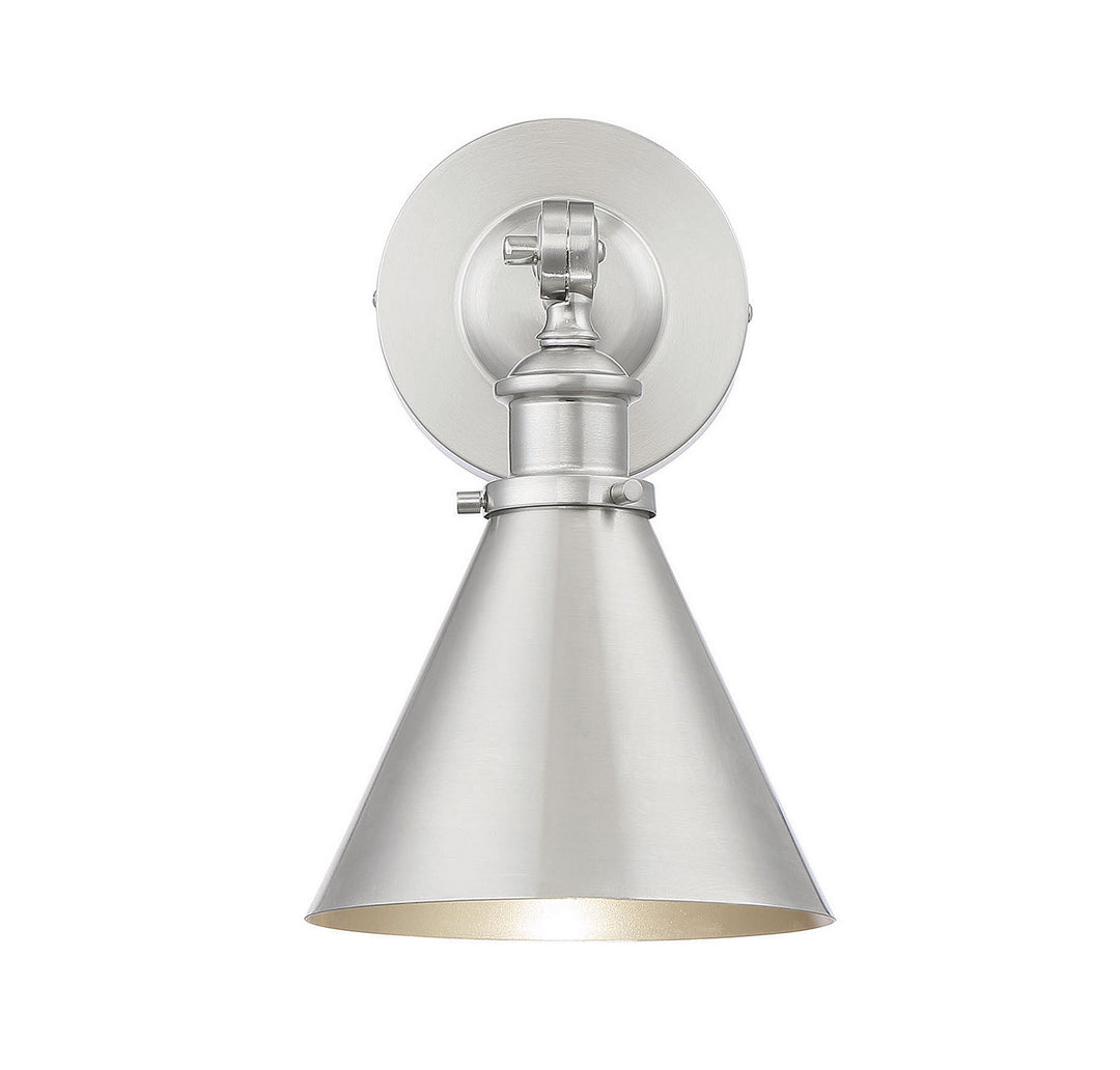 Savoy House Glenn 9-0901-1-SN Wall Sconce Light - Satin Nickel