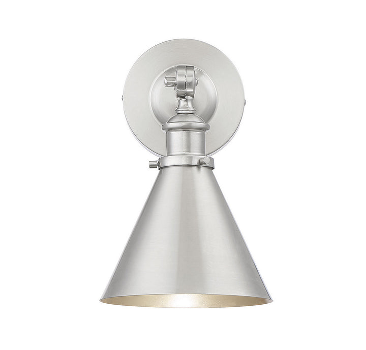 Savoy House Glenn 9-0901-1-SN Wall Sconce Light - Satin Nickel