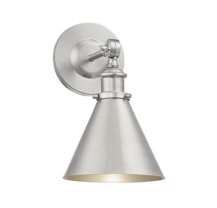 Savoy House Glenn 9-0901-1-SN Wall Sconce Light - Satin Nickel