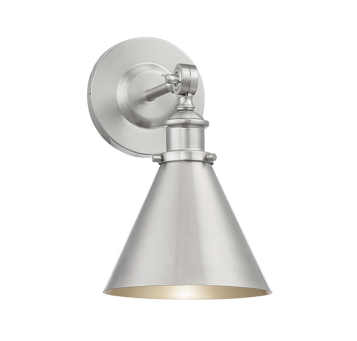 Savoy House Glenn 9-0901-1-SN Wall Sconce Light - Satin Nickel