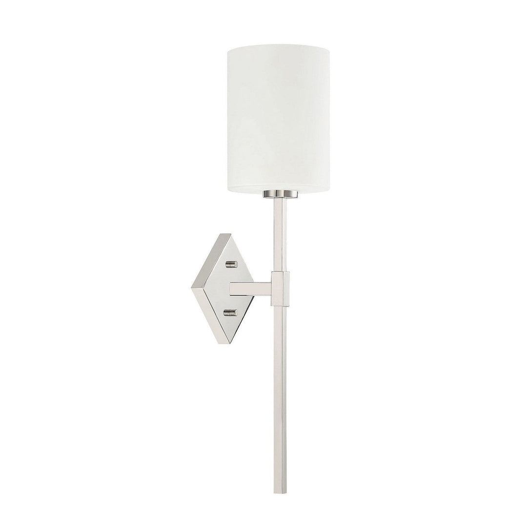 Savoy House Destin 9-0902-1-109 Wall Sconce Light - Polished Nickel