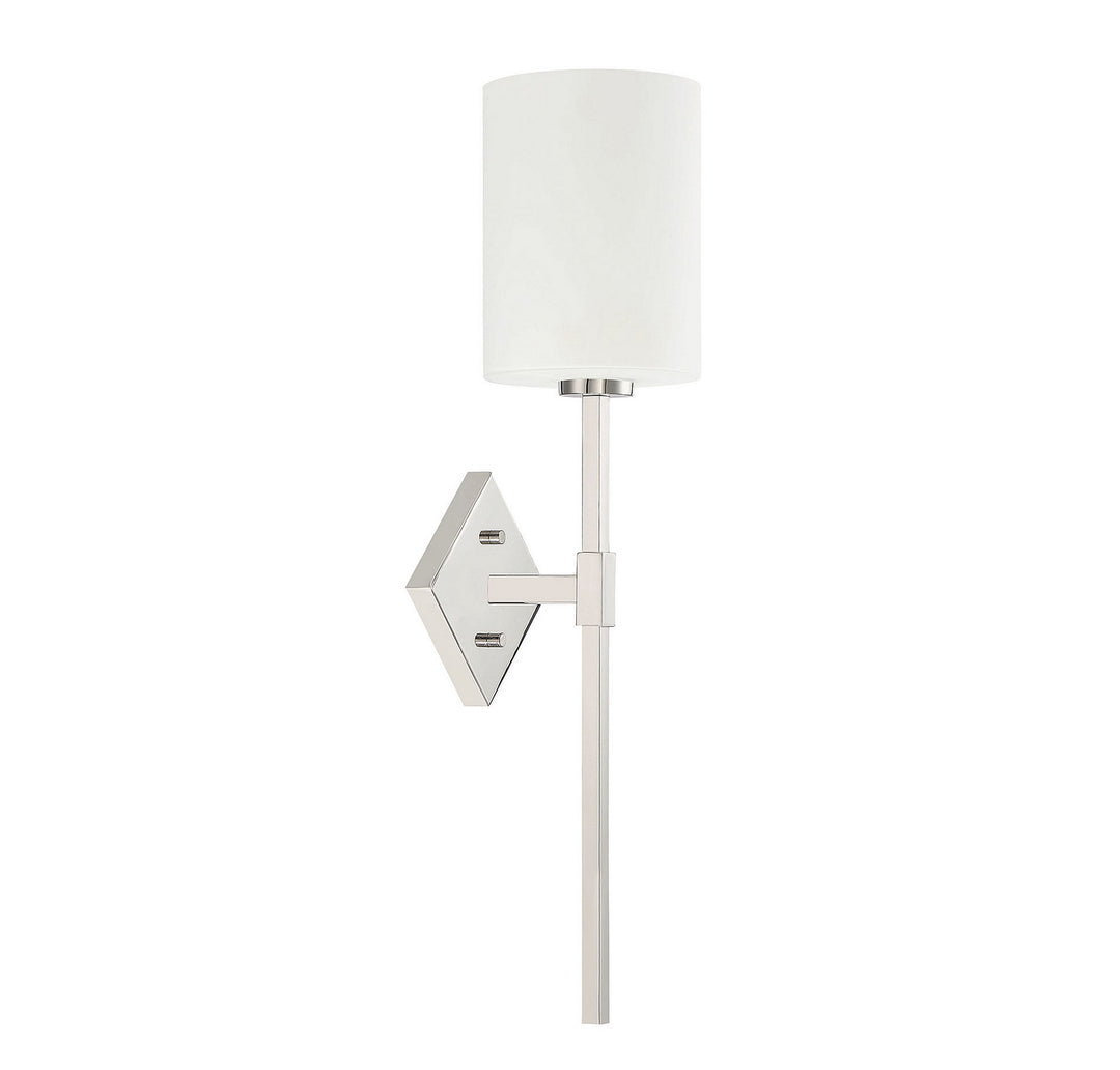 Savoy House Destin 9-0902-1-109 Wall Sconce Light - Polished Nickel
